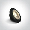 13W LED lemputė, GU10, juoda, 3000K, 7315GB/W/45