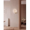13W LED sieninis šviestuvas, baltos/aukso sp., 3000K, dimeriuojamas, 2640