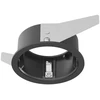 13W LED šviestuvo ZEUS apvalus rėmelis, juodas, 323527