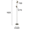 13W LED toršeras MELINA, alyvuogių sp., 3000K, dimeriuojamas, 4335500
