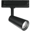 13W LED trifazis bėginis šviestuvas KONE, juodas, 3000K