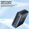 Tech-Protect DC140W-GAN 5 PORT PD140W/QC3.0 įkrovimo stotis - Juodas