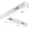 14,4W LED L formos įleidžiamo/užglaistomo linijinio šviestuvo PATOS-LINE sujungimas, baltas, 4000K