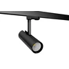 14W LED akcentinis šviestuvas PACO MINI į 3 fazių bėgelius, juodas, 4000K