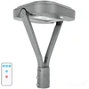 14W LED gatvės šviestuvas HYBRID, pilkas, 4000K, su judesio davikliu, IP65