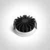14W LED įleidžiamas šviestuvas, baltas, 3000/3500/4000K, su filtru nuo akinimo, 10114DH/W/V