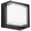 14W LED lauko sieninis šviestuvas BLOCK, juodas, CCT, IP65