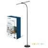 14W LED pastatomas šviestuvas TEILO 2, juodas, 3000/4000/6000K, dimeriuojamas