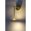 14W LED sieninis šviestuvas CAPRI WALL, aukso sp., 3000K