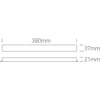 15-150W LED maitinimo šaltinis, 24V, DALI/PUSH, IP67, 89150VPL