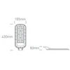 150W LED gatvės šviestuvas, antracito sp., 3000/4000/5000K, 70118C/AN/V