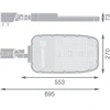 Ledvance 150W LED gatvės šviestuvas, pilkas, 3000K