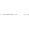 150W LED linijinis pramoninis šviestuvas, juodas, 4000K, IP65, 63150L/C