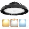 150W LED UFO šviestuvas ANICA, juodas, 4000K, IP65, DALI
