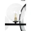 15W LED + 7xG9 pakabinamas šviestuvas ALURE LINE 90, juodas, 3000K, lemputės parduodamos atskirai