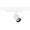 15W LED akcentinis šviestuvas į 3 fazių bėgelius LUXCAN MINI, baltas, 4000K, 50º