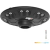 15W LED gatvės šviestuvas su saulės baterija LUVIA, juodas, 6500K, su judesio davikliu, IP54