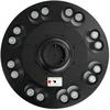 15W LED gatvės šviestuvas su saulės baterija LUVIA, juodas, 6500K, su judesio davikliu, IP54