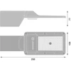 15W LED gatvės šviestuvas URBANLITE S, juodas, 3000K, 155° x 90°