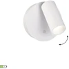 1,5W LED įkraunamas sieninis šviestuvas CATALINA, baltas, 2700K, dimeriuojamas, 4349600
