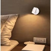 1,5W LED įkraunamas sieninis šviestuvas CATALINA, baltas, 2700K, dimeriuojamas, 4349600