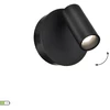 1,5W LED įkraunamas sieninis šviestuvas CATALINA, juodas, 2700K, dimeriuojamas, 4349601