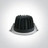 15W LED įleidžiamas šviestuvas, baltas, 3000K, 10115CA/W/W