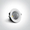15W LED įleidžiamas šviestuvas, baltas, 3000K, 10115CA/W/W