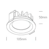15W LED įleidžiamas šviestuvas, baltas, 3000/4000/5000K, IP54, 10115BX/W/V