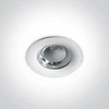 15W LED įleidžiamas šviestuvas, baltas, 3000K, 10115G/W/W