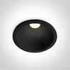 15W LED įleidžiamas šviestuvas, juodas, 3000/4000/5000K, 10115D/B/V