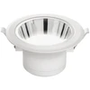 15W LED įleidžiamas šviestuvas MACK, baltos/chromo sp., 3000K
