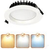 15W LED įleidžiamas šviestuvas NEXEYE, baltas, 3000/4000/6000K, IP44