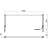 15W LED įsmeigiamas lauko šviestuvas BARRIER, tamsiai pilkas, 3000K, IP65, 90620