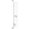 1,5W LED įsmeigiamas lauko šviestuvas TORCH, rūdžių sp., 3000K, IP65, 90449