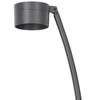 15W LED įsmeigiamas/pastatomas šviestuvas HASTA R GARDEN, tamsiai pilkas, 3000K, dimeriuojamas