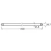 15W LED lempa LEDTUBE T8, G13, 4000K, 120cm, 190°, dimeriuojama