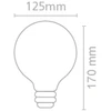 15W LED lemputė, E27, 2700K, ACB62600