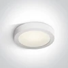 Lubinis šviestuvas 15W LED plafonas, baltas, 2700/3000/4000K, 62115F/W/V