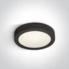 Lubinis šviestuvas 15W LED plafonas, juodas, 2700/3000/4000K, 62115F/B/V