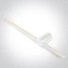 15W LED reguliuojamas sieninis šviestuvas, baltas, 3000K, 65148B/W/W