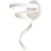 15W LED sieninis šviestuvas SCROLL, baltas, 3000/4000/6000K, dimeriuojamas, 01-4004