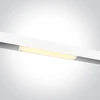 15W LED šviestuvas į magnetines sistemas MAXI, baltas, 3000/4000K, 48V, 120º, DALI, 42100AL/W/V