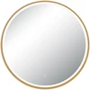 Sieninis šviestuvas 15W LED šviestuvas - veidrodis, anoduoto aukso sp., 3000/4000K, dimeriuojamas, IP44, 25389