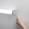 15W LED vonios sieninis šviestuvas BLASTER, baltos/chromo sp., 4000K, IP44