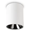 Lubinis šviestuvas Ideal Lux 15W ceiling lamp with 1 light NITRO, 3000K, juodas