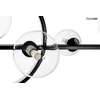 16W LED + 7xG9 pakabinamas šviestuvas ALURE LINE TWIN 90, juodas, 3000K, lemputės parduodamos atskirai