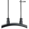 16W LED + 7xG9 pakabinamas šviestuvas ALURE LINE TWIN 90, juodas, 3000K, lemputės parduodamos atskirai