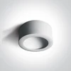 Lubinis šviestuvas 16W LED cilindro formos šviestuvas, baltas, 3000K, 12116FD/W/W