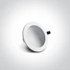 16W LED įleidžiamas šviestuvas, baltas, 3000K, 10116FD/W/W